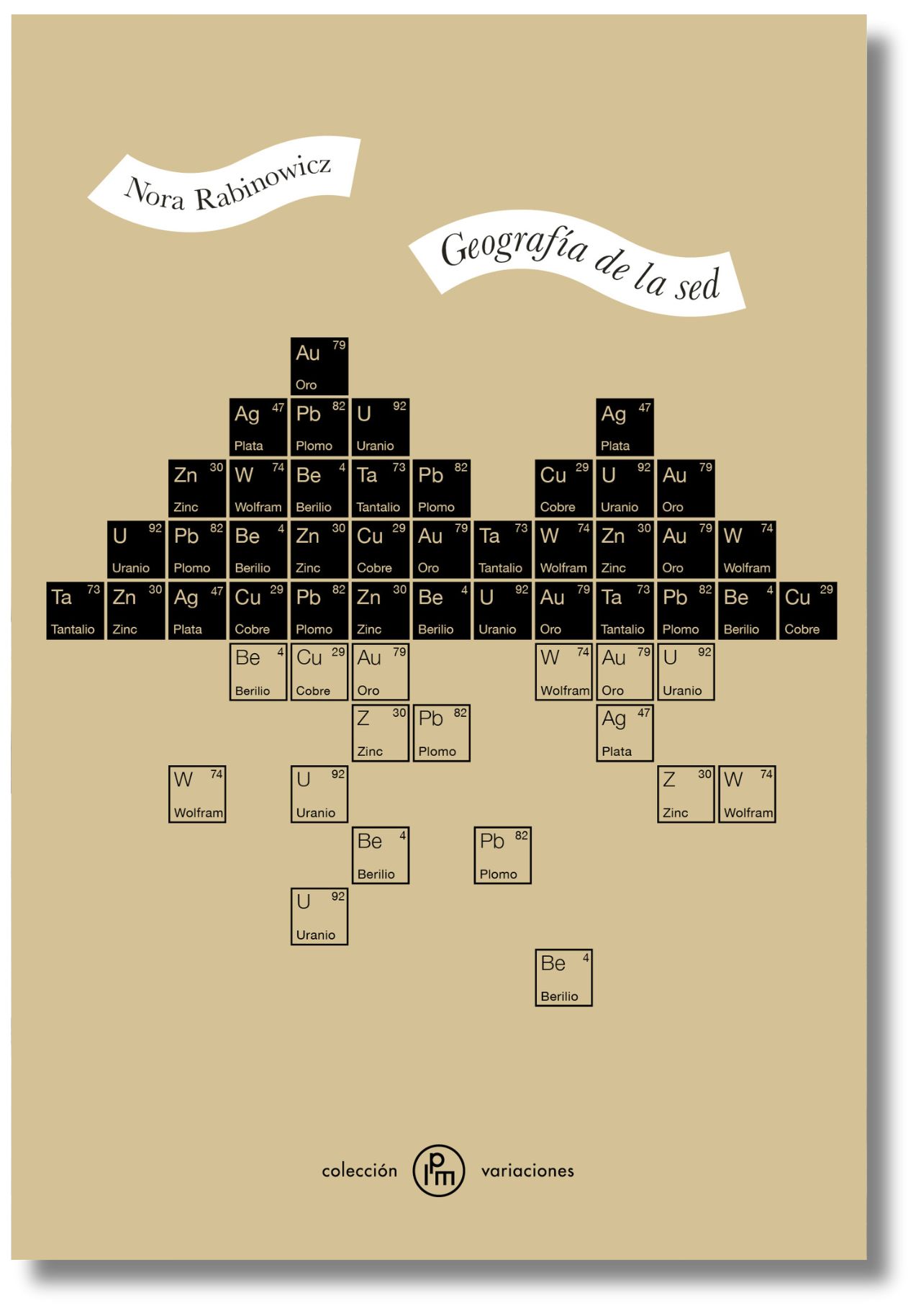 Montañas hechas con la tabla periódica de los elementos